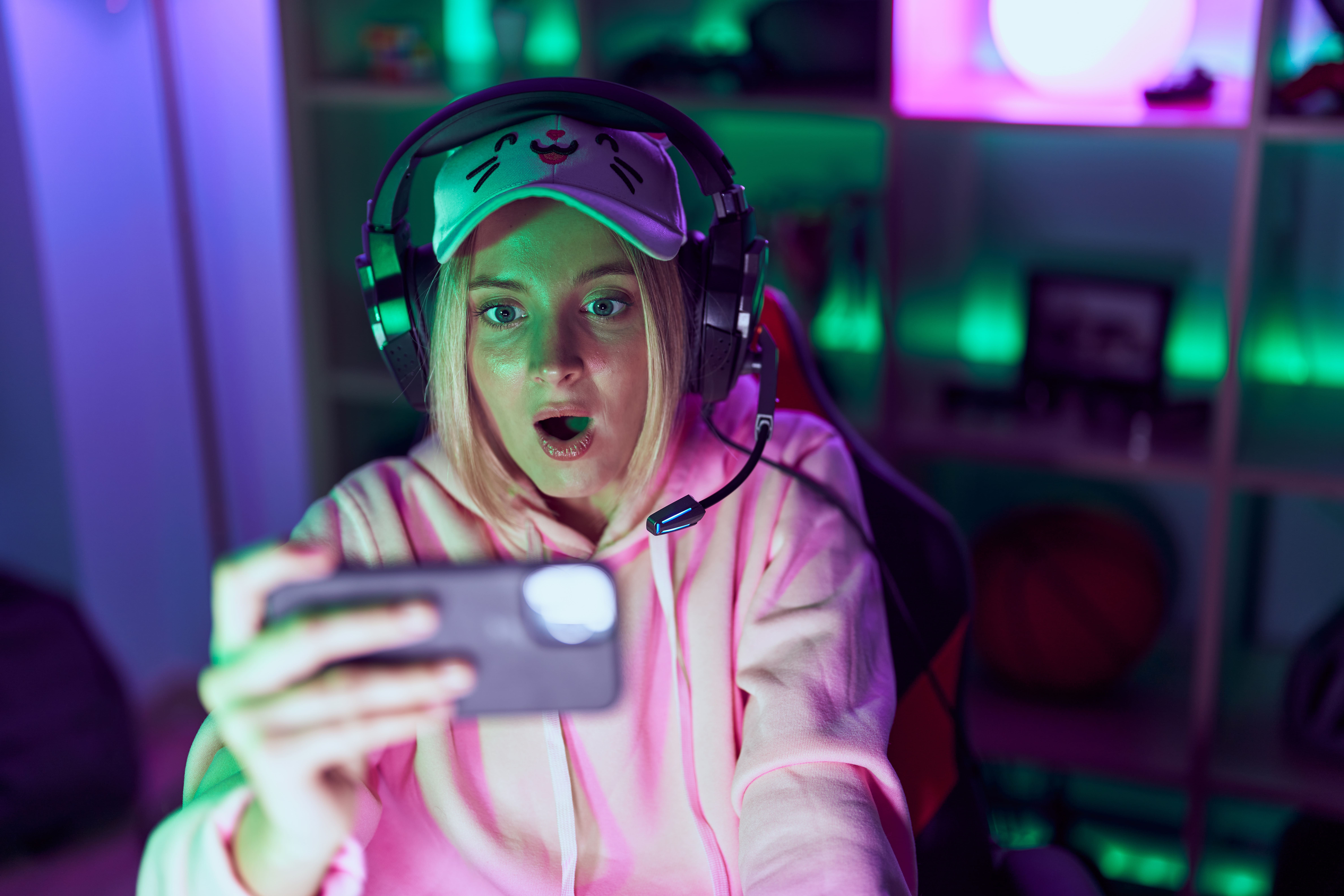 Player enjoying a social reel-based game